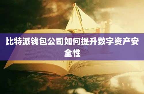 比特派钱包公司如何提升数字资产安全性