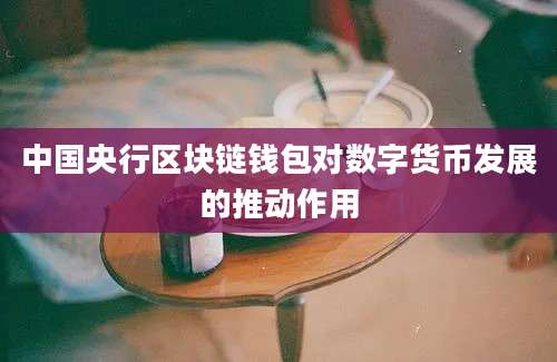 中国央行区块链钱包对数字货币发展的推动作用