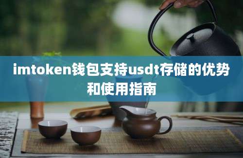 imtoken钱包支持usdt存储的优势和使用指南