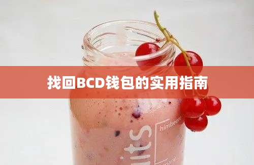 找回BCD钱包的实用指南