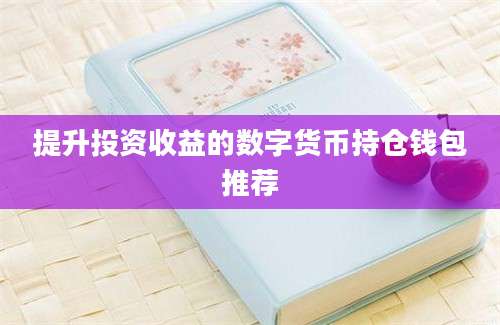 提升投资收益的数字货币持仓钱包推荐