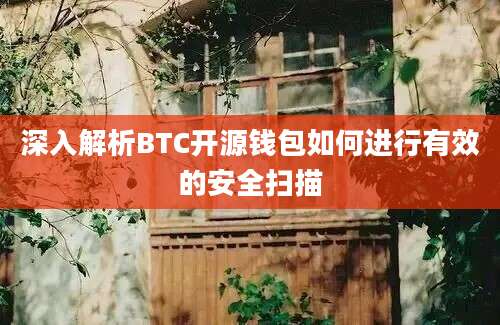 深入解析BTC开源钱包如何进行有效的安全扫描