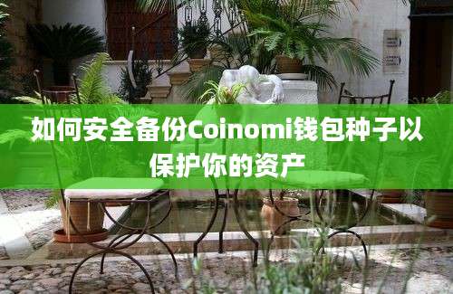 如何安全备份Coinomi钱包种子以保护你的资产