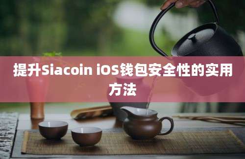 提升Siacoin iOS钱包安全性的实用方法