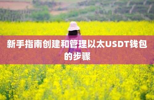 新手指南创建和管理以太USDT钱包的步骤