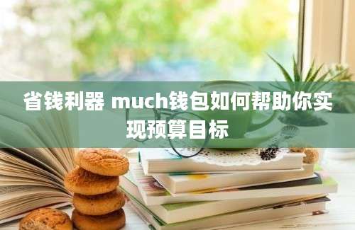 省钱利器 much钱包如何帮助你实现预算目标