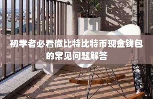 初学者必看微比特比特币现金钱包的常见问题解答